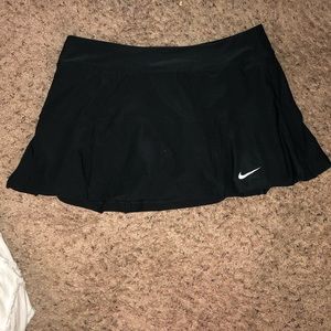black nike tennis skirt